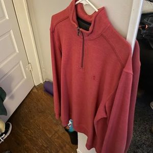 Izod Qtr zip fleece